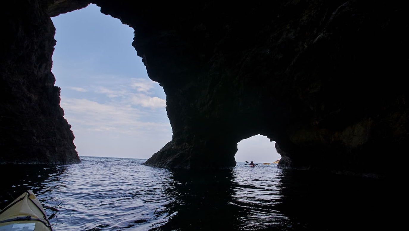 伊根湾をシーカヤックで楽しむ